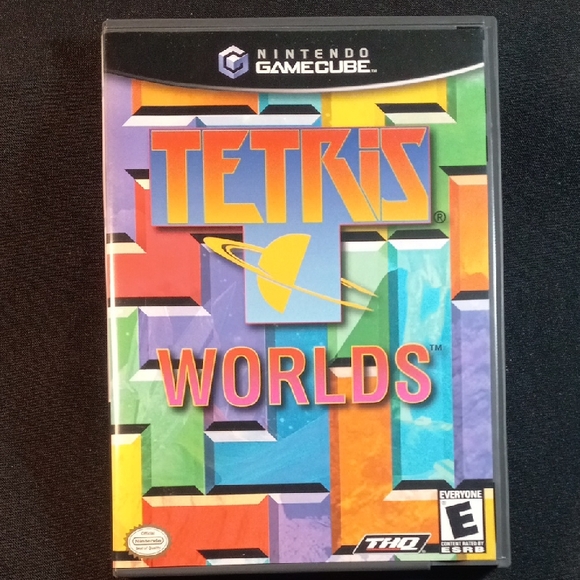 Nintendo Other - Nintendo GameCube Tetris Worlds - Vibrant Puzzle Challenge